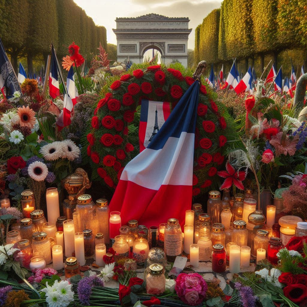 Dedication to French martyrs of 1914_1918