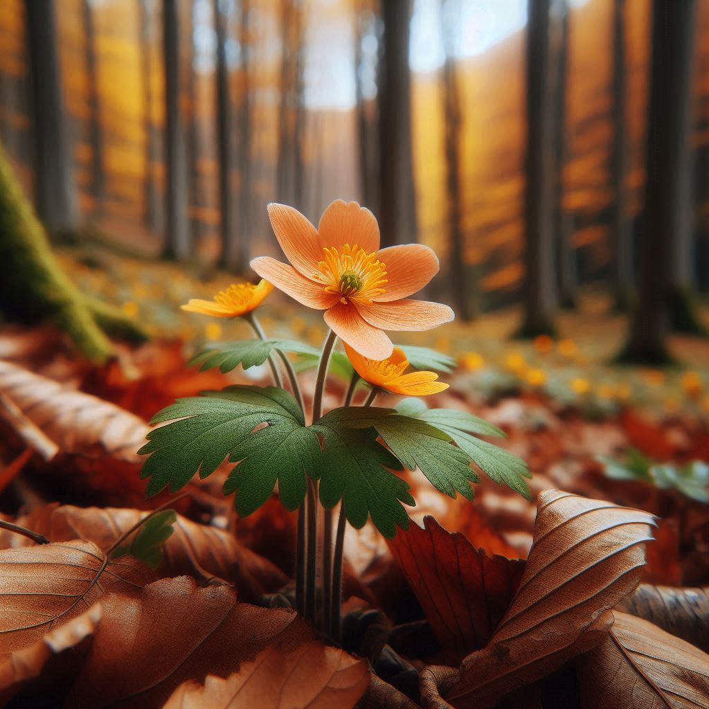 Little wild flower during autumn (1)