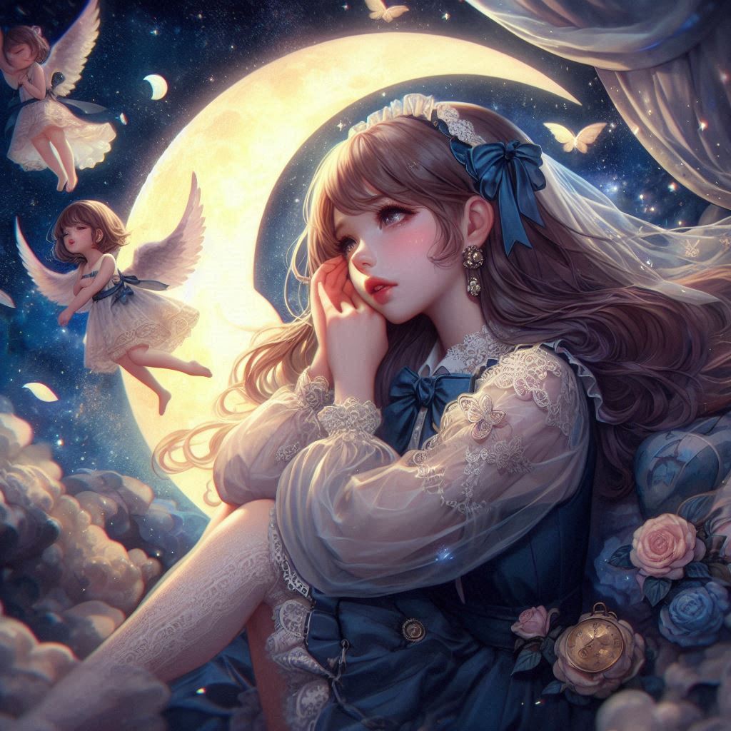 dreaming of her love