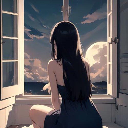 Petite fille de la lune